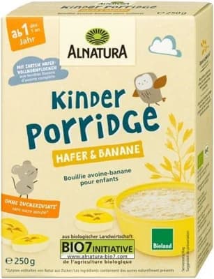 Alnatura BIO Dětská kaše ovesno-banánová