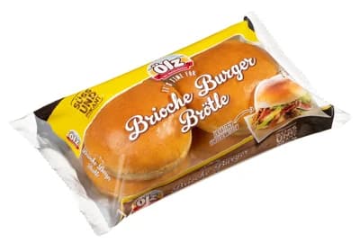 Ölz Brioche hamburgerové bulky, 4 ks