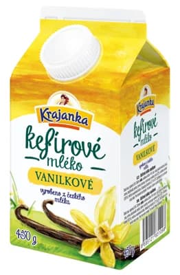 Krajanka Kefírové mléko vanilkové 0,8%