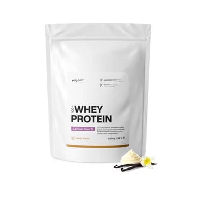 Vilgain Lactose Free Whey Protein – Vanilkový krém