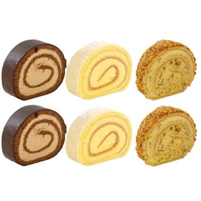 Lahůdky Cajthaml Roláda kokos, čokoláda, ořech 6x60g