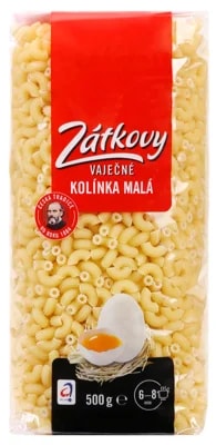 Zátkovy Vaječné těstoviny Kolínka malá