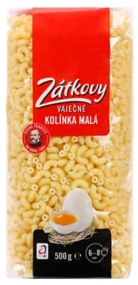 Zátkovy Vaječné těstoviny Kolínka malá