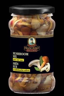 Franz Josef Kaiser Směs hub ve sladkokyselém nálevu