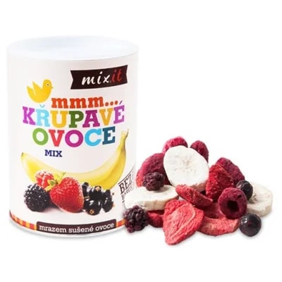 Malé křupavé ovoce - mrazem sušené