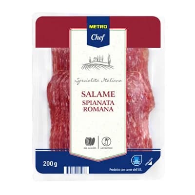 METRO Chef Salame Spianata Romana plátky chlaz.