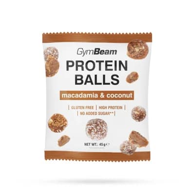 GymBeam Protein Balls macadamia & coconut