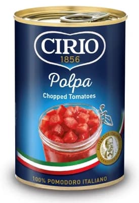 Cirio Rajčata loupaná krájená