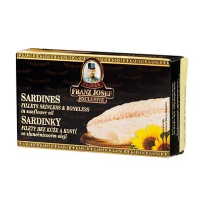 FRANZ JOSEF KAISER Sardinky filety v rostliném oleji