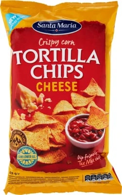 Santa Maria Tex Mex Tortilla chips sýrové