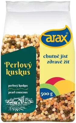 Arax Tříbarevný perlový kuskus