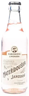 Karáskova limonáda mateřídouška s jahodou