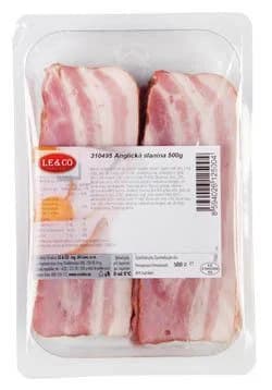 LE&CO Anglická slanina plátky chlaz.