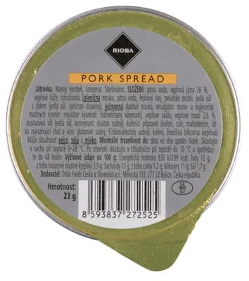 Rioba Pomazánka játrová