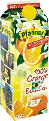 Pfanner Brazilský pomeranč (přímolisovaný) 100%