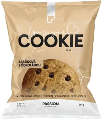 Passion Nutrition Cookie - Arašídy/čokoláda