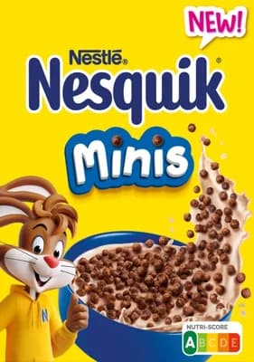 Nestlé Nesquik Minis cereálie