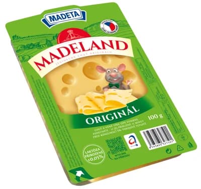 Madeta Madeland 45% original plátky
