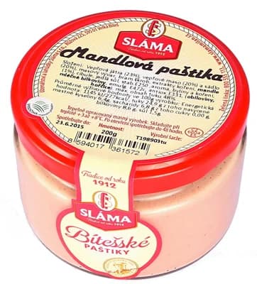 Sláma Mandlová paštika