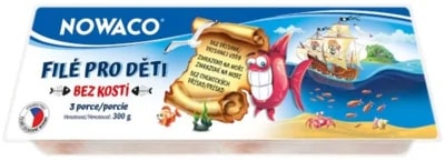 Nowaco Filé bez kosti z aljašské tresky, pro děti