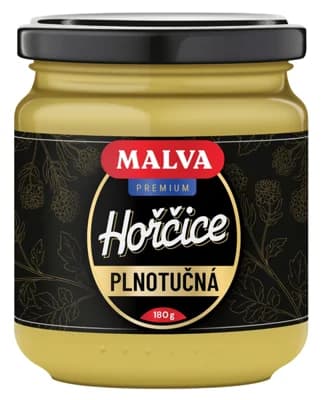Malva Hořčice Premium plnotučná