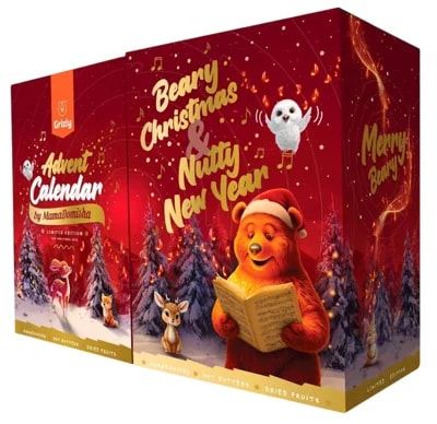 GRIZLY Adventní kalendář 2025 by @MamaDomisha