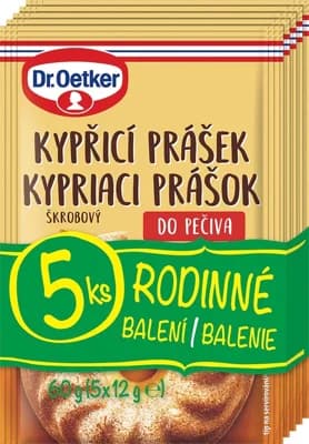 Dr.Oetker Kypřicí prášek do pečiva 5x12g