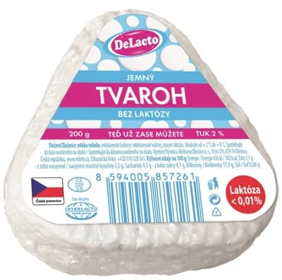 Delacto Jemný tvaroh bez laktózy