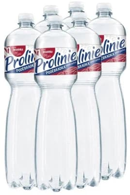 Poděbradka Prolinie brusinka 6x1,5L