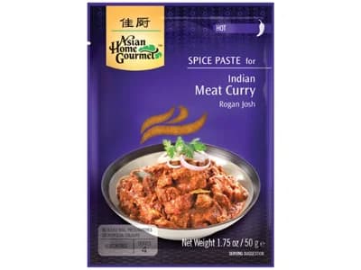 AsiaHomeGourmet Rogan Josh indické masové kari pasta