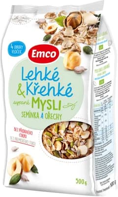 Emco Mysli Lehké a křehké Semínka a ořechy, sypané