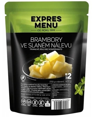 Expres menu Brambory ve slaném nálevu