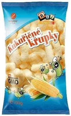 Kukuřičné křupky bez soli