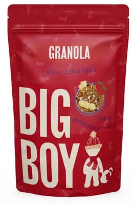 Big Boy Proteinová granola s bílou čokoládou by @Kamilasikl