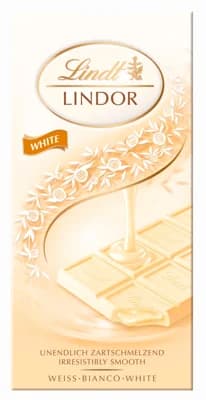 Lindt Čokoláda LINDOR Tablet Bílá