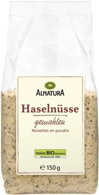 Alnatura BIO Lískové ořechy mleté