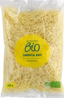 Monoprix Biologique BIO Strouhaný ementál