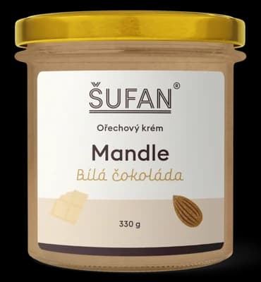 Šufan Mandle-bílá čokoláda krém