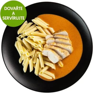 Kuře na paprice s těstovinami od Jana Bureše