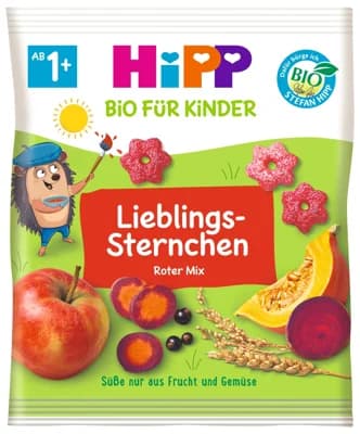 HIPP BIO Obilné křupky s jablkem, mrkví, dýní a řepou