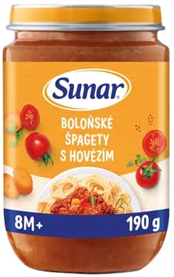 Sunar Příkrm špagety s boloňskou omáčkou