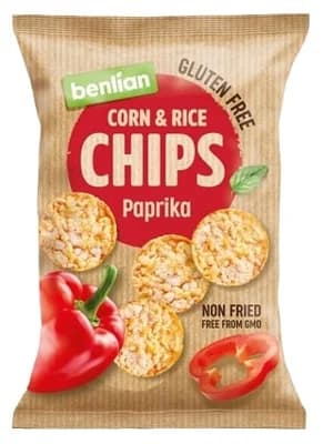 Benlian Kukuřičné chipsy paprika