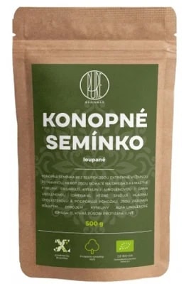 Brainmax Pure Konopné semínko loupané BIO
