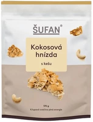 Šufan Kokosová hnízda - s kešu