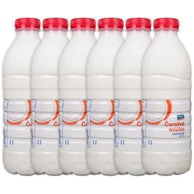 ARO Mléko čerstvé plnotučné 3,5% tuku 6x1L PET