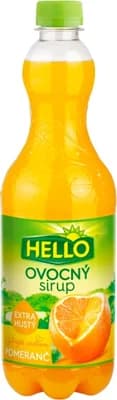 Hello ovocný sirup extra hustý Pomeranč