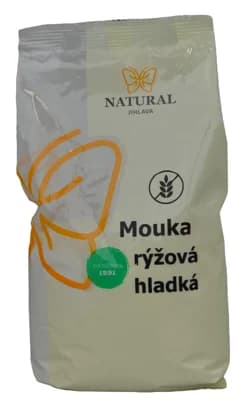 Natural Jihlava Mouka rýžová hladká bez lepku