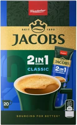 Jacobs Classic 2v1 (20×12,4 g)