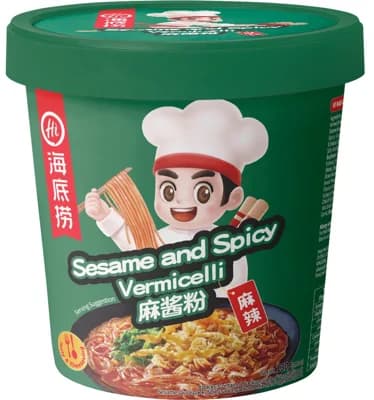 Haidilao Instantní nudlová polévka pikantní sezamová