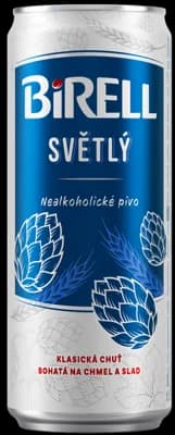 Birell světlý nealko, plech